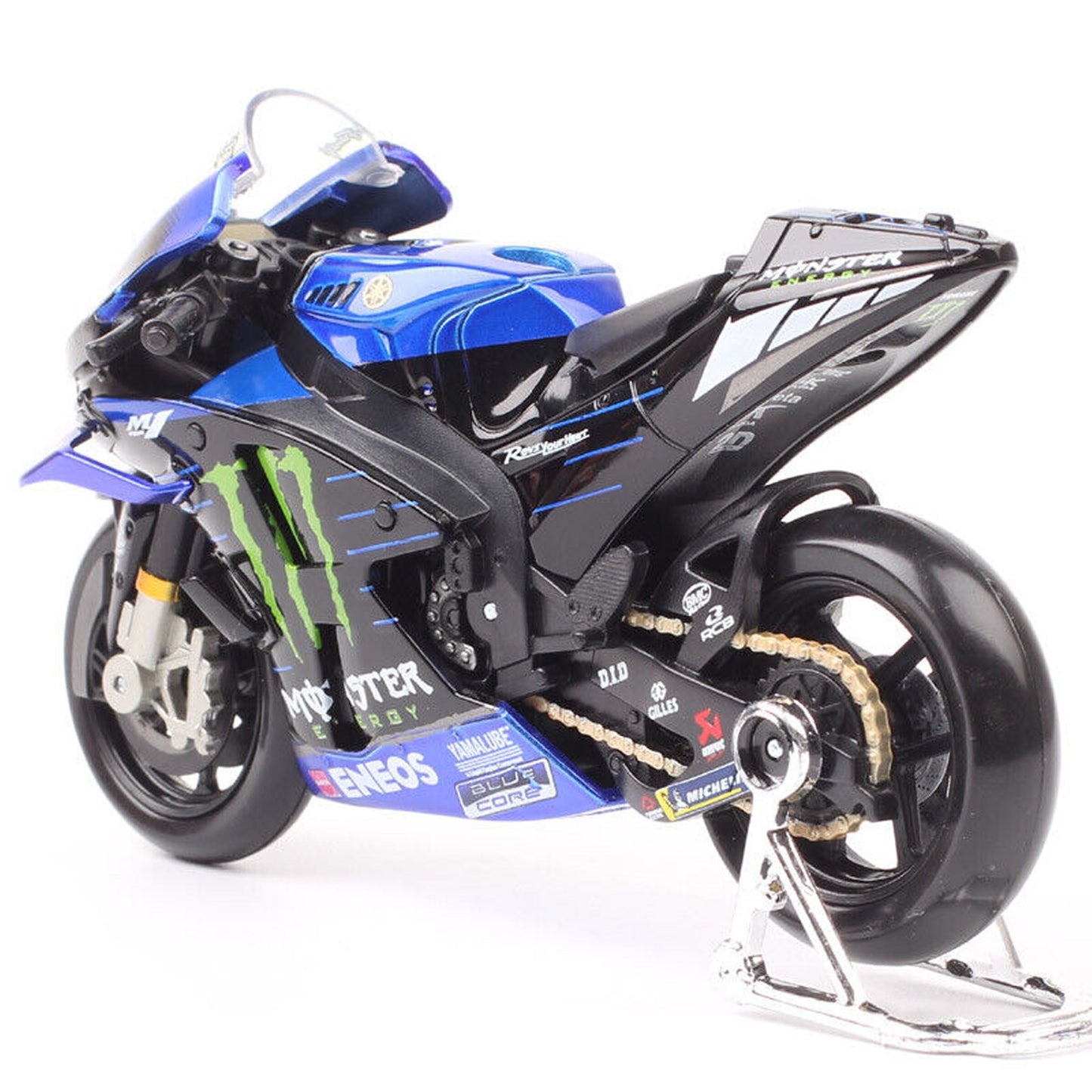 Yamaha M1 YZR Franco Morbidelli (Moster Energy Factory Racing Team 2021) in Blue/Black