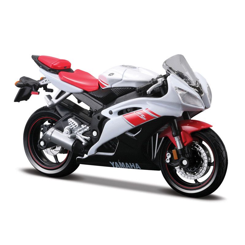 Yamaha YZF R6 (2007) in White and Red