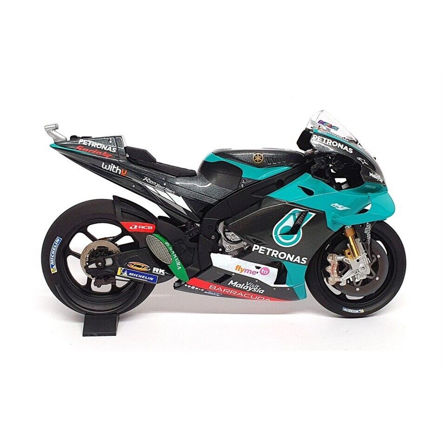 Yamaha YZR-M1 Fabio Quatararo (Petronas Team 2020) in Turquoise Green/Black