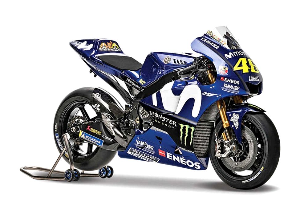 Yamaha YZR-M1 Valentino Rossi (No.46 MotoGP 2018) in Blue
