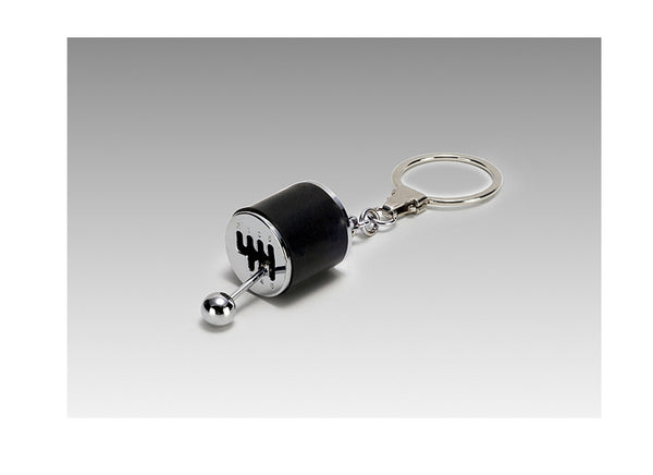gear shift keychain 6-Speed Gearshift Keychain in Black