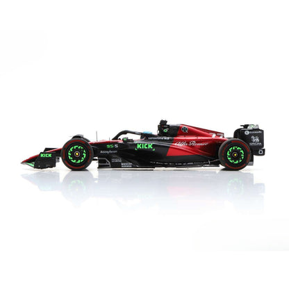 Alfa Romeo F1 Team KICK C43 Valtteri Bottas (No.77 Belgian GP 2023) in Red/Black