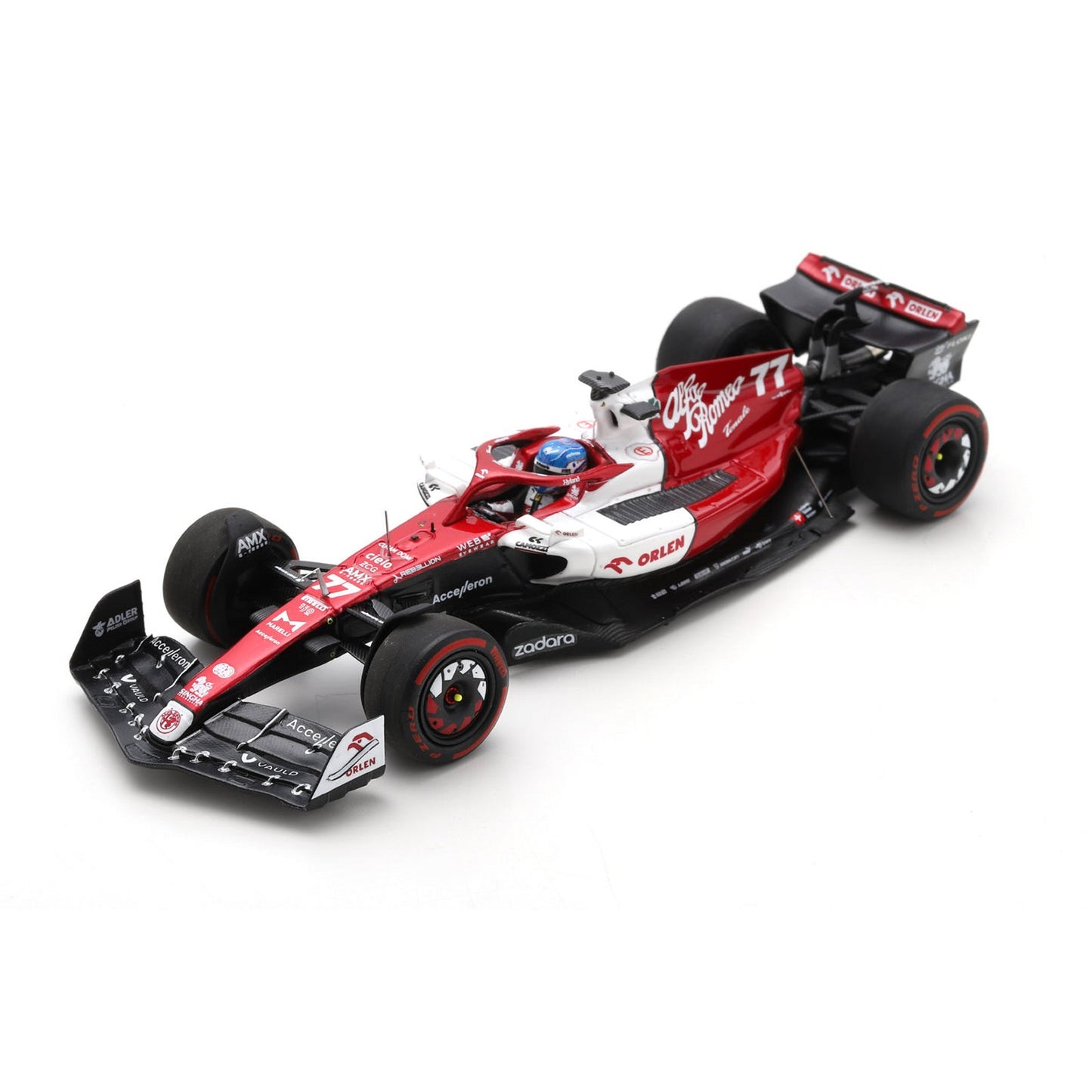 Alfa Romeo ORLEN Valtteri Bottas (Bahrain GP 2022) in Red/White