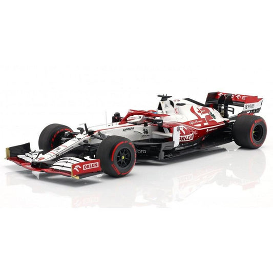 Alfa Romeo Racing ORLEN C41 Antonio Giovinazzi (Final Race Abu Dhabi GP 2021) in Red/White