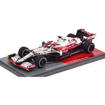 Alfa Romeo Racing ORLEN C41 Kimi Raikkonen (Abu Dhabi GP 2021) in Red/White