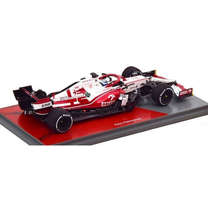 Alfa Romeo Racing ORLEN C41 Kimi Raikkonen (Abu Dhabi GP 2021) in Red/White