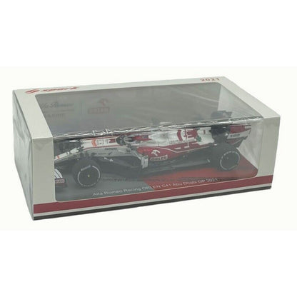 Alfa Romeo Racing ORLEN C41 Kimi Raikkonen (Abu Dhabi GP 2021) in Red/White