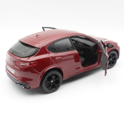 Alfa Romeo Stelvio in Metallic Red