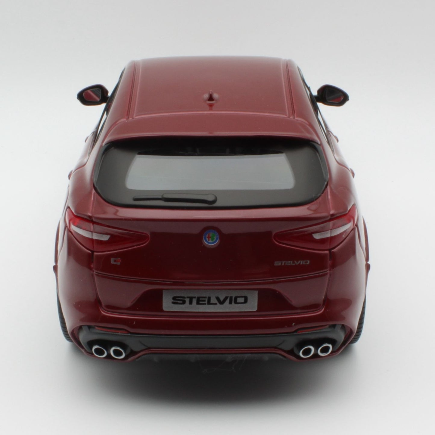 Alfa Romeo Stelvio in Metallic Red