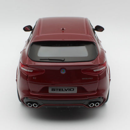Alfa Romeo Stelvio in Metallic Red