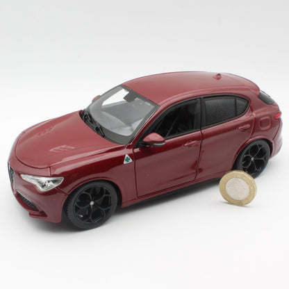 Alfa Romeo Stelvio in Metallic Red
