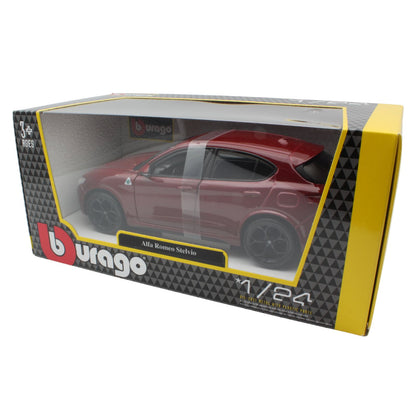 Alfa Romeo Stelvio in Metallic Red