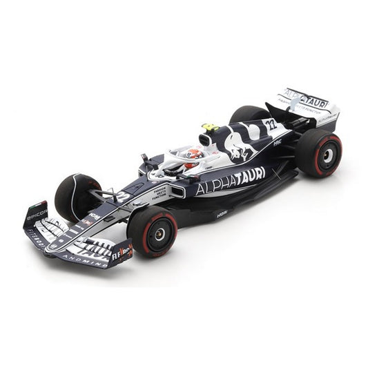 AlphaTauri Scuderia AT03 Yuki Tsunoda (Bahrain GP 2022) in White/Navy