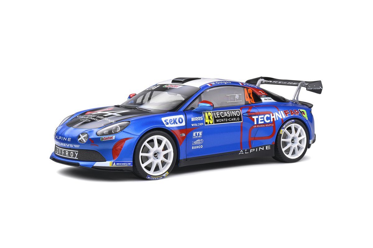 Alpine A110 M.Guigou/A.Coria (Rally - Monte-Carlo 2021) in Blue/Black