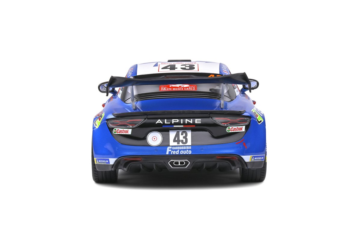 Alpine A110 M.Guigou/A.Coria (Rally - Monte-Carlo 2021) in Blue/Black