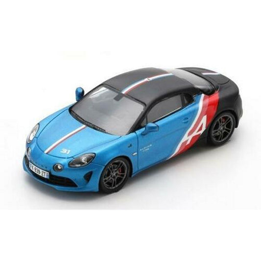 Alpine A110S Trackside Car Esteban Ocon (Monza GP 2021) in Blue/Black