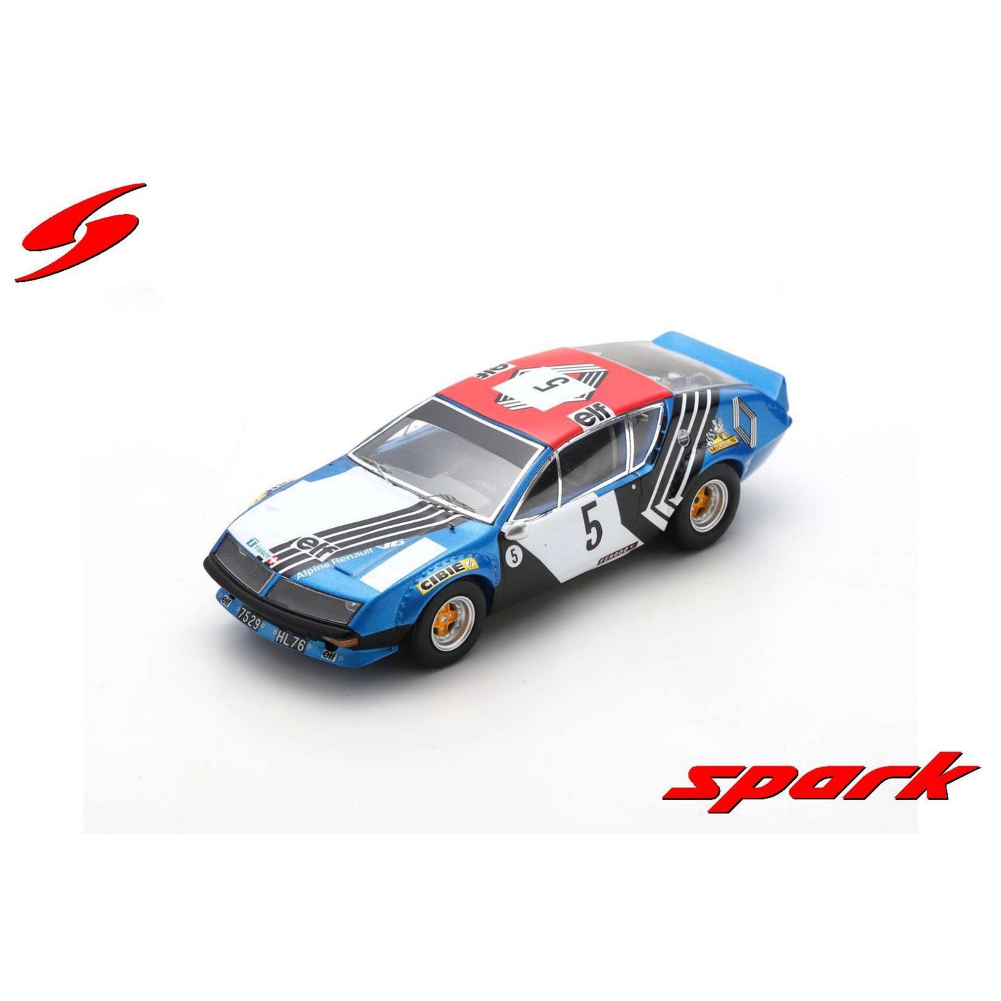 Alpine A310 Jean-Pierre Nicolas (Ronde Cevenole 1974) in Blue