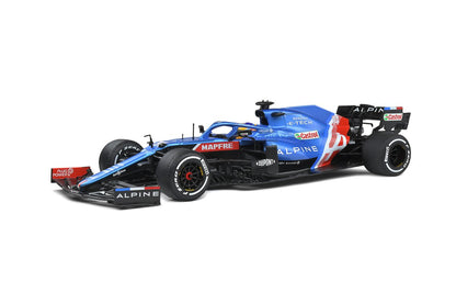 Alpine A521 Fernando Alonso (#14 - Portugal GP 2021) in Blue/Black