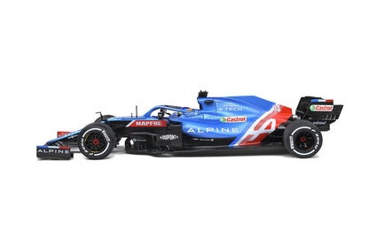 Alpine A521 Fernando Alonso (#14 - Portugal GP 2021) in Blue/Black