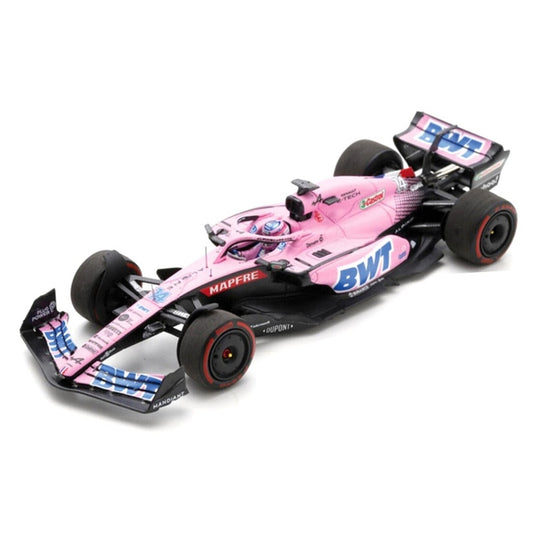 Alpine A522 BWT Fernando Alonso (9th Bahrain GP 2022) in Pink