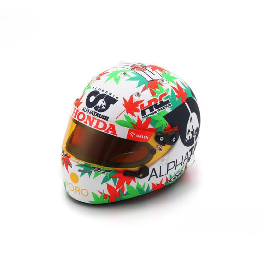 Arai AlphaTauri F1 Team Replica Helmet Yuki Tsunoda (Italian GP 2023) in White/Orange/Green