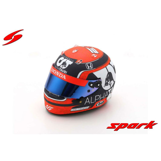 Arai Alphatauri Yuki Tsunoda (2021) in Orange/Blue