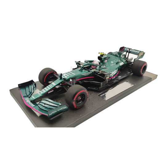 Aston Martin AMR21 Sebastian Vettel (2nd Azerbaijan GP 2021) in Green