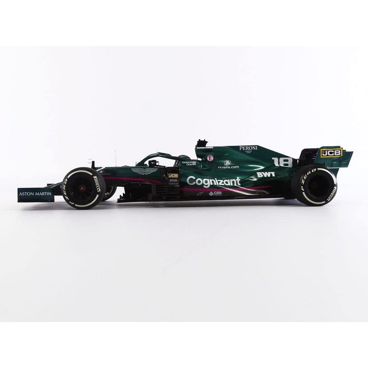 Aston Martin AMR21 Lance Stroll (Monaco GP 2021) in Dark Green