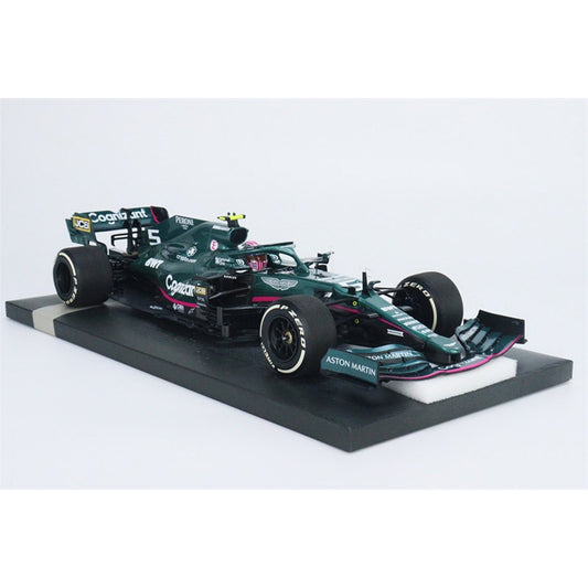 Aston Martin AMR21 Sebastian Vettel (Monaco GP 2021) in Dark green