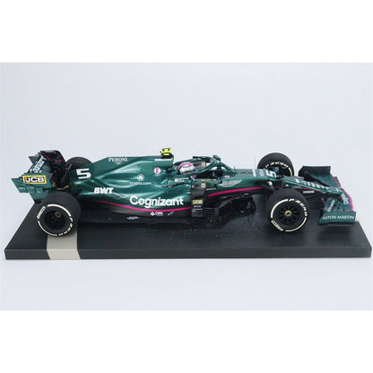 Aston Martin AMR21 Sebastian Vettel (Monaco GP 2021) in Dark green