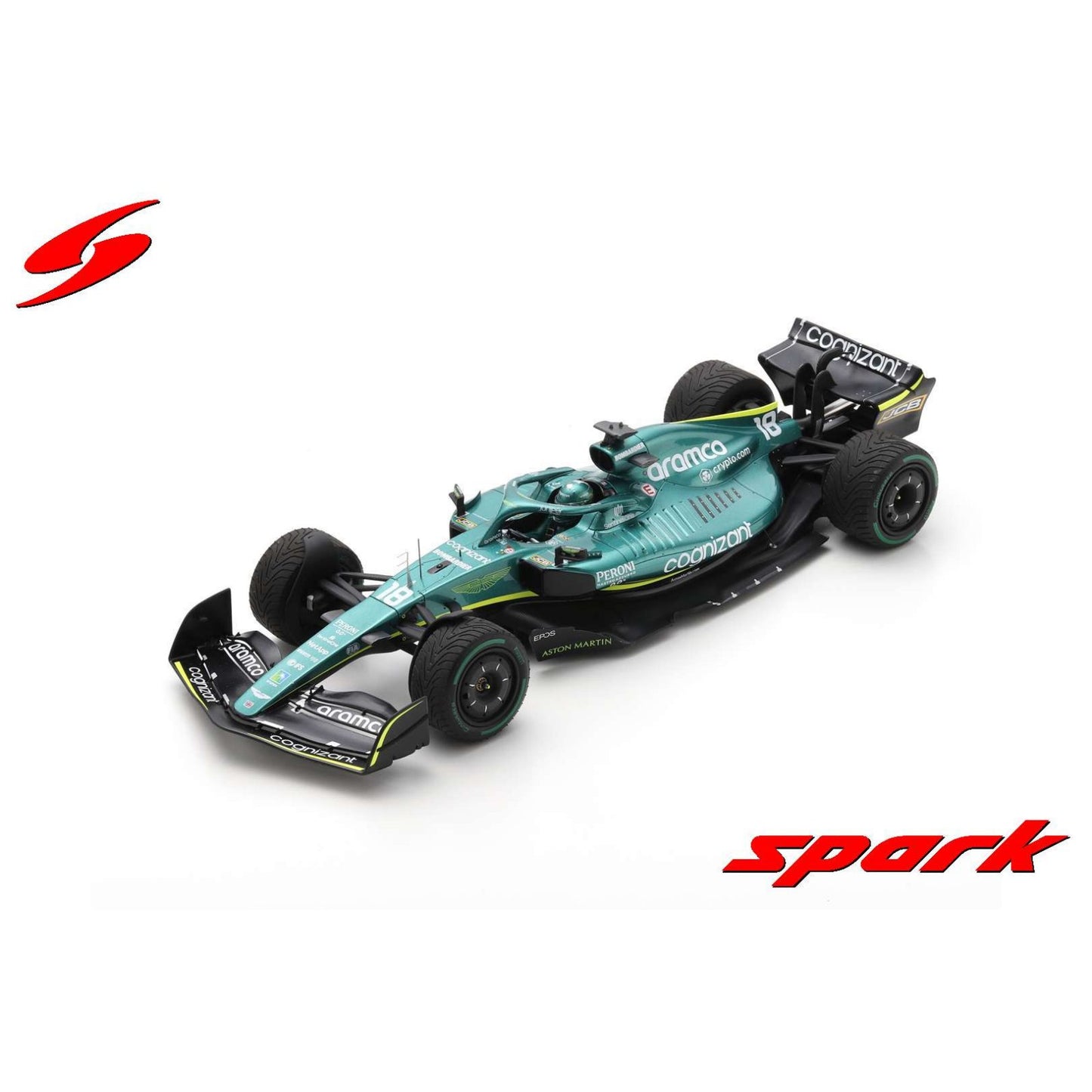 Aston Martin AMR22 Lance Stroll (Emilia Romagna GP 2022) in Green