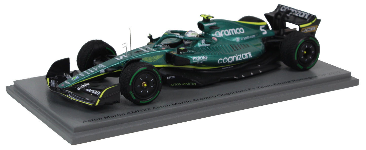 Aston Martin AMR22 Sebastian Vettel (Emilia Romagna GP 2022) in Green