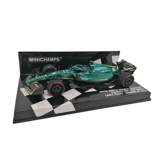 Aston Martin Aramco Cognizant AMR22 Lance Stroll (No.18 Bahrain GP 2022) in Green