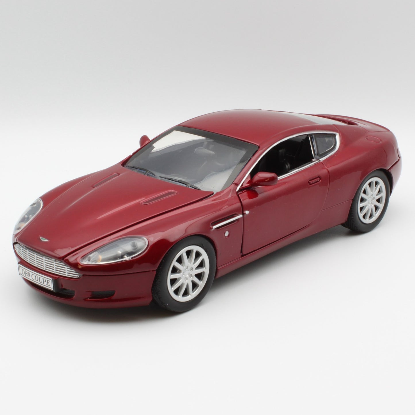 Aston Martin DB9 in Magna red