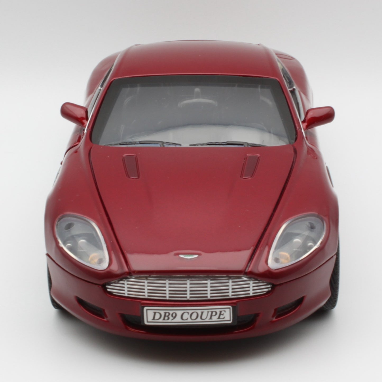Aston Martin DB9 in Magna red