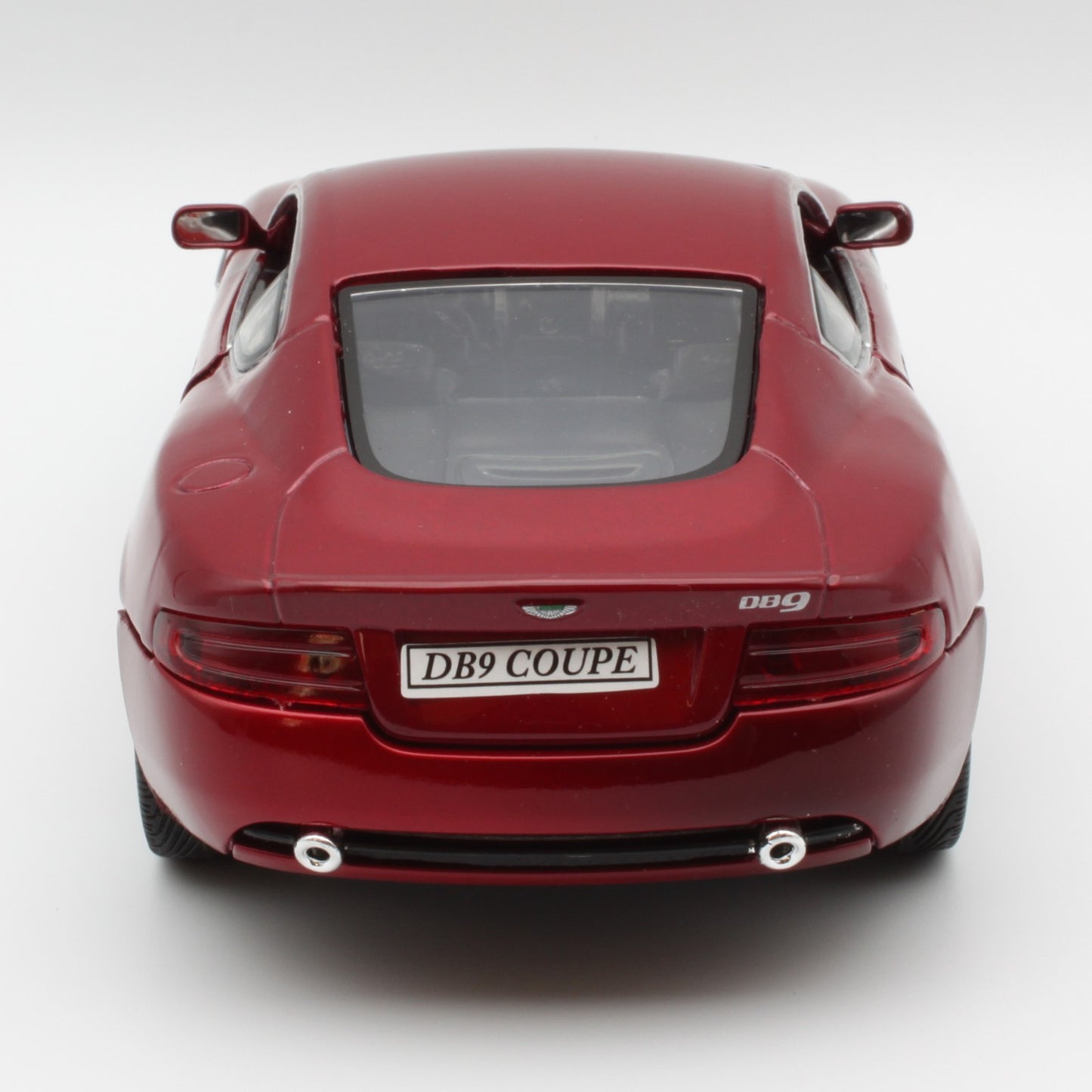 Aston Martin DB9 in Magna red
