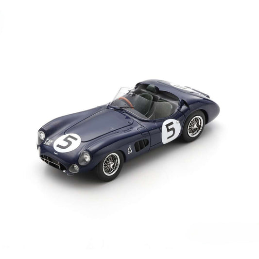 Aston Martin DBR1 J.Clark/R.Flockhart (No.5 24H Le Mans 1961) in Blue