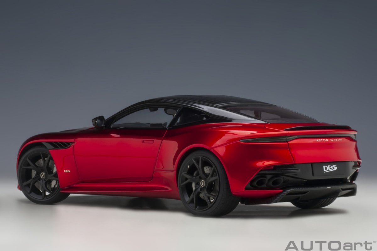 Aston Martin DBS Superleggera (2019) in Hyper Red