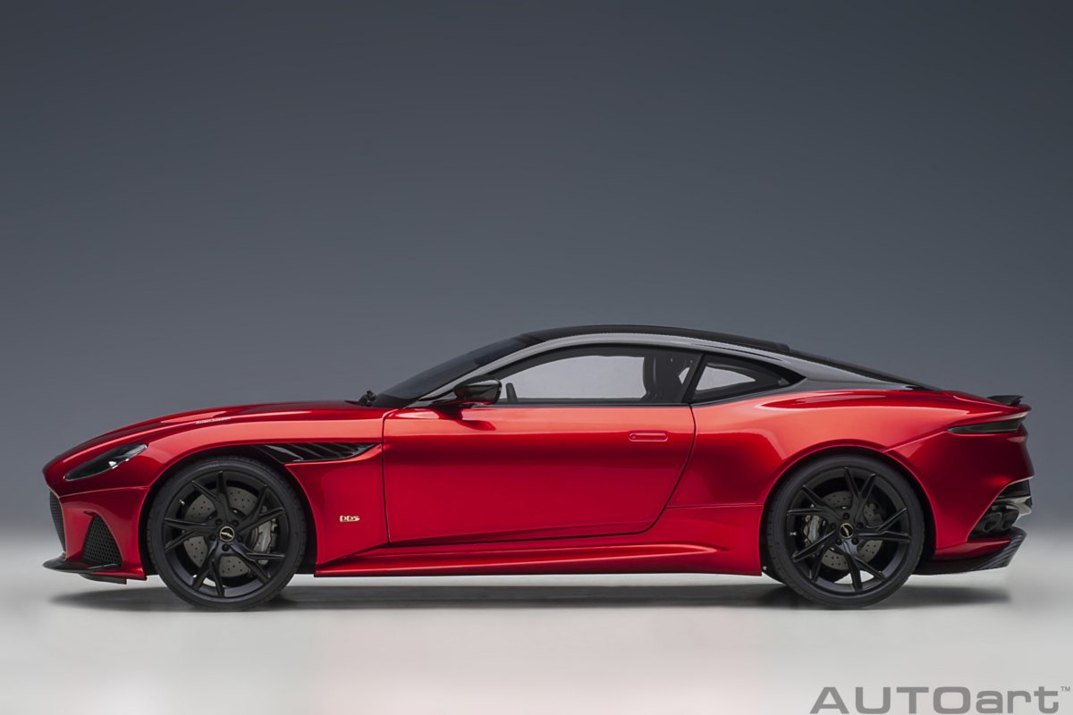 Aston Martin DBS Superleggera (2019) in Hyper Red