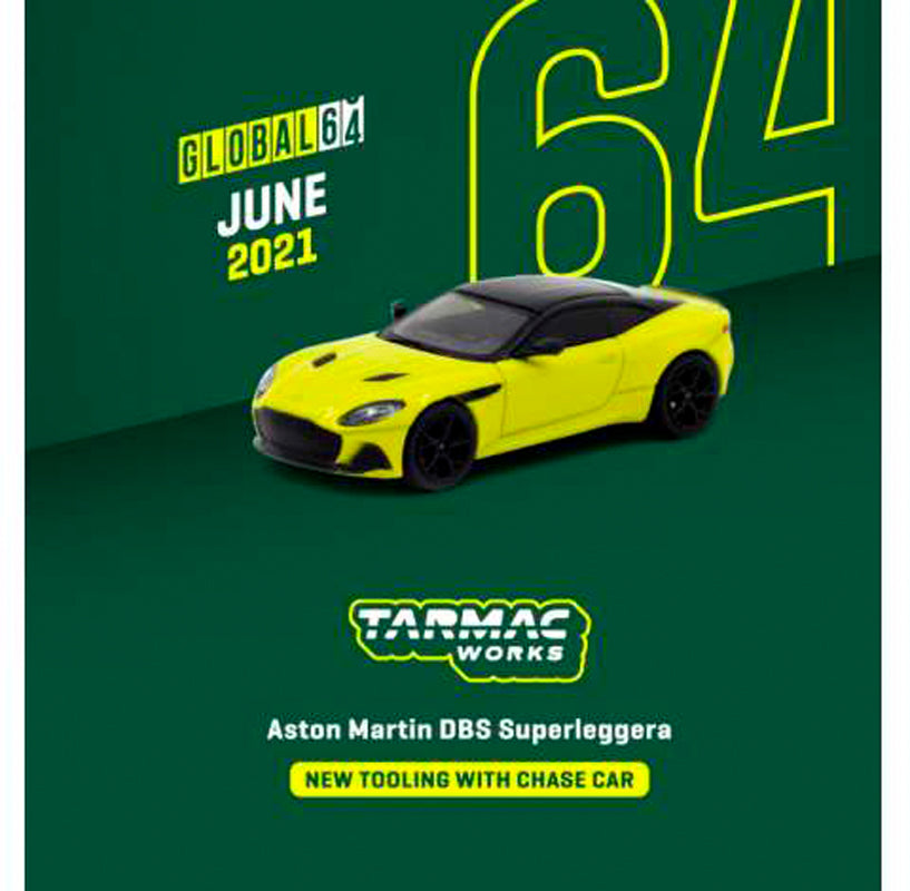 Aston Martin DBS Superleggera in Yellow Metallic