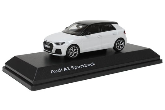 Audi A1 Sportback in Glacier White