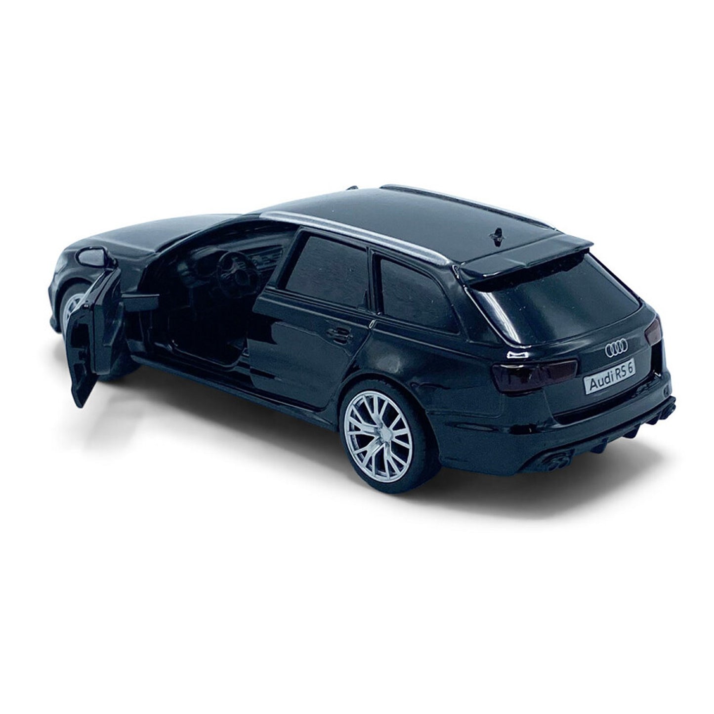 Audi RS6 (Pull Back and Go LHD 2017) in Black