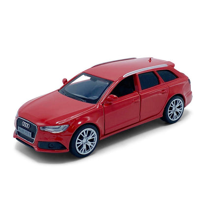 Audi RS6 (Pull Back and Go LHD 2017) in Red