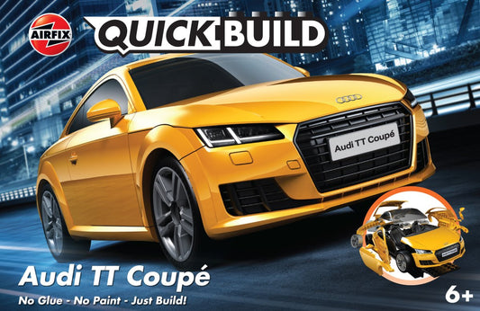 Audi TT Coupe (Quickbuild) [Kit] in Yellow