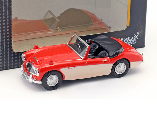 Austin Healey 3000 in Red and Cream