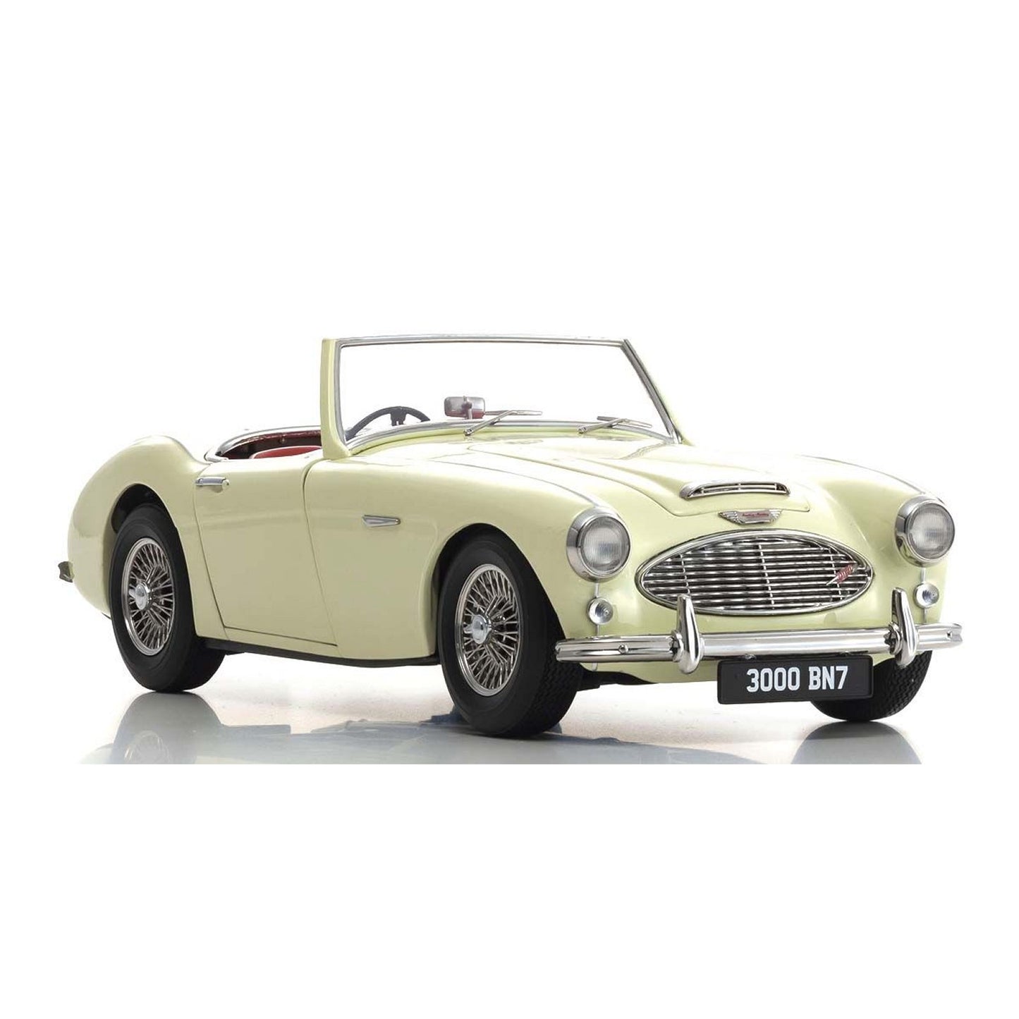 Austin Healey 3000 in English White