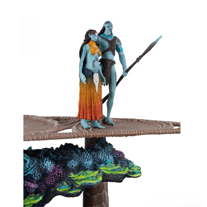 Tonowari and Ronal With Metkayina Reef Diorama From Avatar The Way of Water