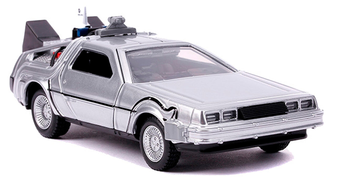 DeLorean From Back To The Future Part 2 in Silver