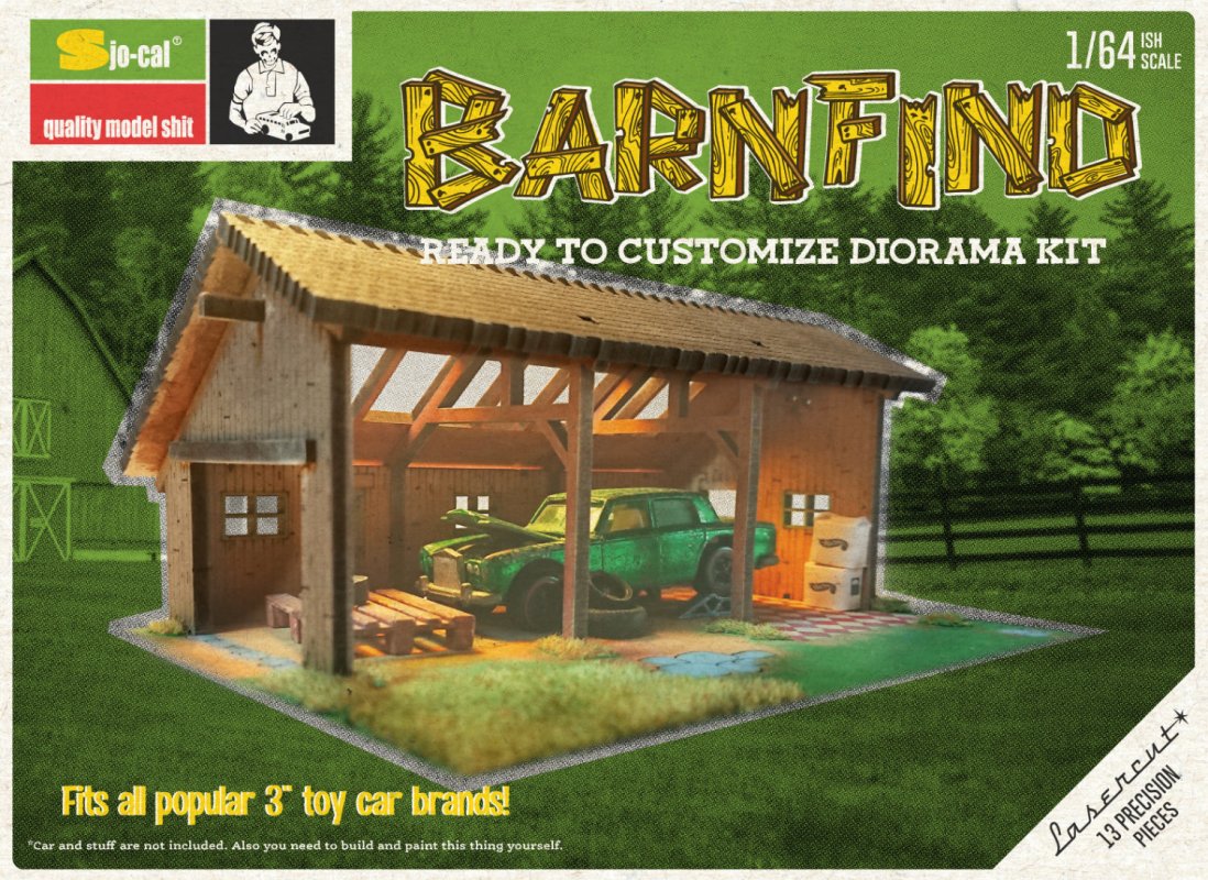 Barn Find Diorama