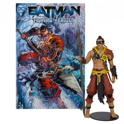 Robin Figure With Exclusive Comic From Batman Fighting the Frozen